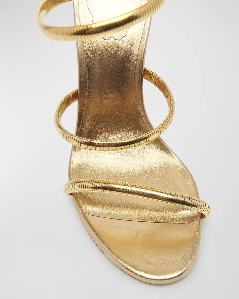 René Caovilla Omega Snake Spiral-Wrap Stiletto | Thumbnail 4 René Caovilla Omega Snake Spiral-Wrap Stiletto | Thumbnail 4