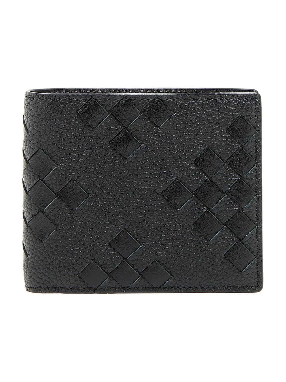 Bottega Veneta Men's Diamonds Dover Intrecciato Leather Bifold Wallet