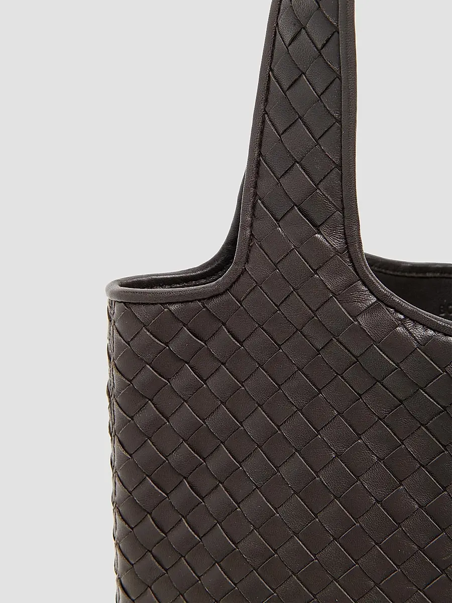 Bottega Veneta Men's Intrecciato Leather Tote Bag | Thumbnail 5 Bottega Veneta Men's Intrecciato Leather Tote Bag | Thumbnail 5