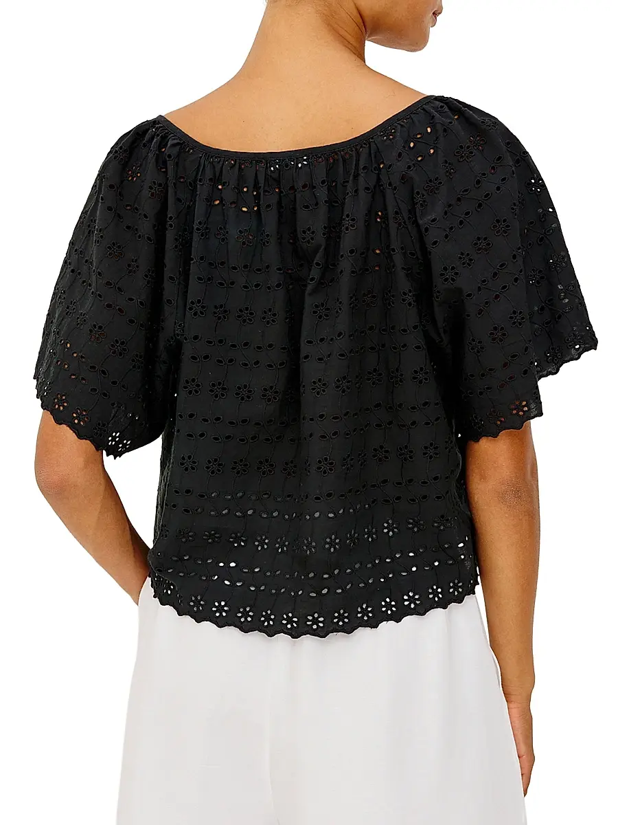 RAILS Women's Miller Eyelet Cotton Top | Thumbnail 5 RAILS Women's Miller Eyelet Cotton Top | Thumbnail 5