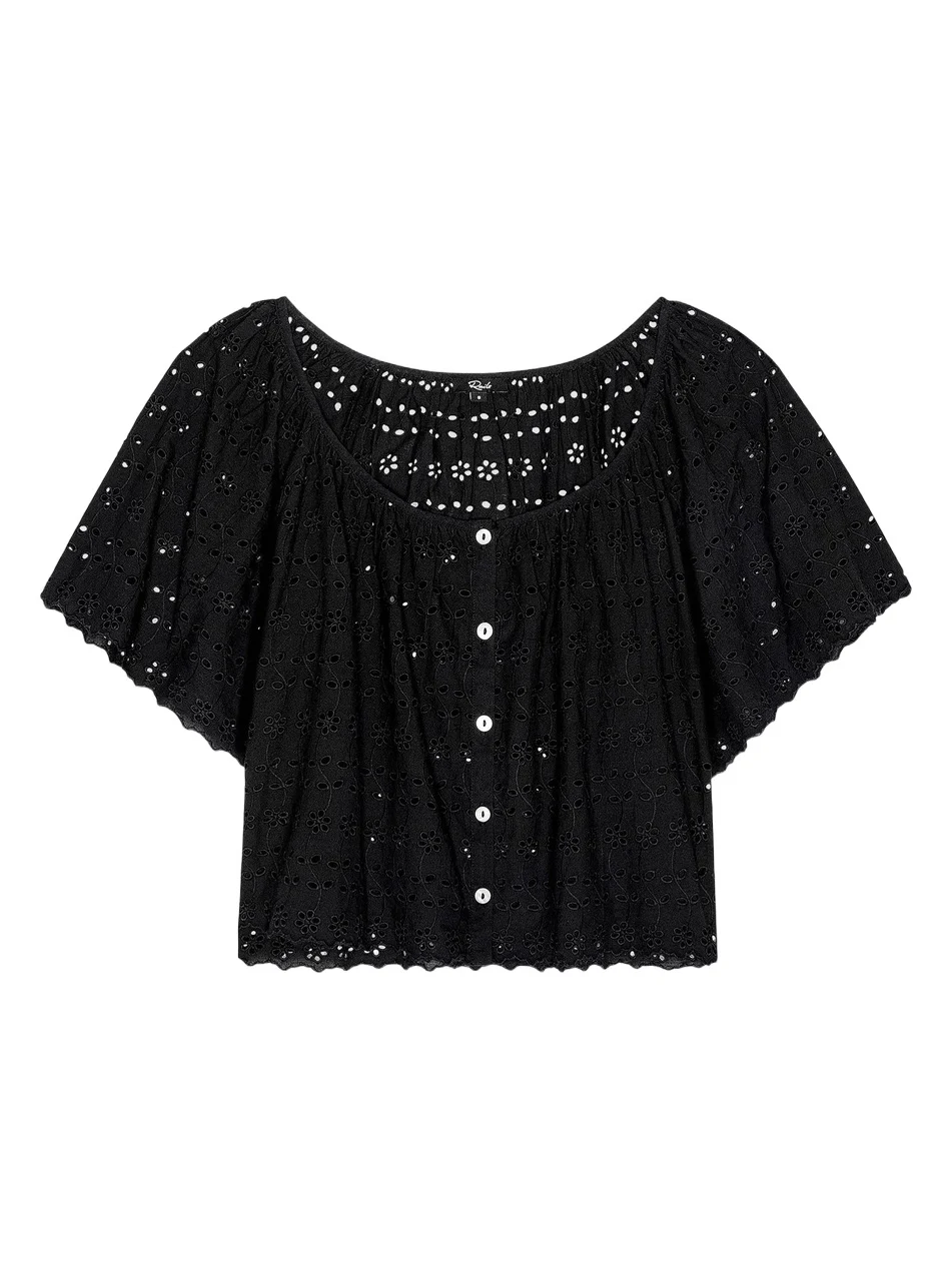 RAILS Women's Miller Eyelet Cotton Top