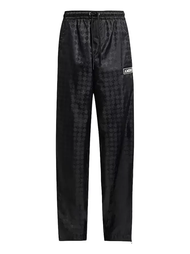 Men's Logo Printed Drawstring Pants