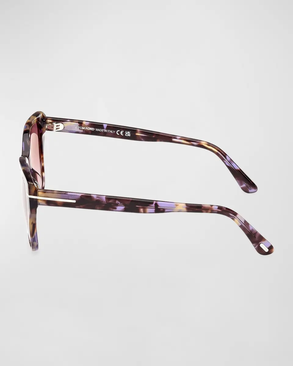 Tom Ford Elsa Gradient Acetate Butterfly Sunglasses | Thumbnail 3