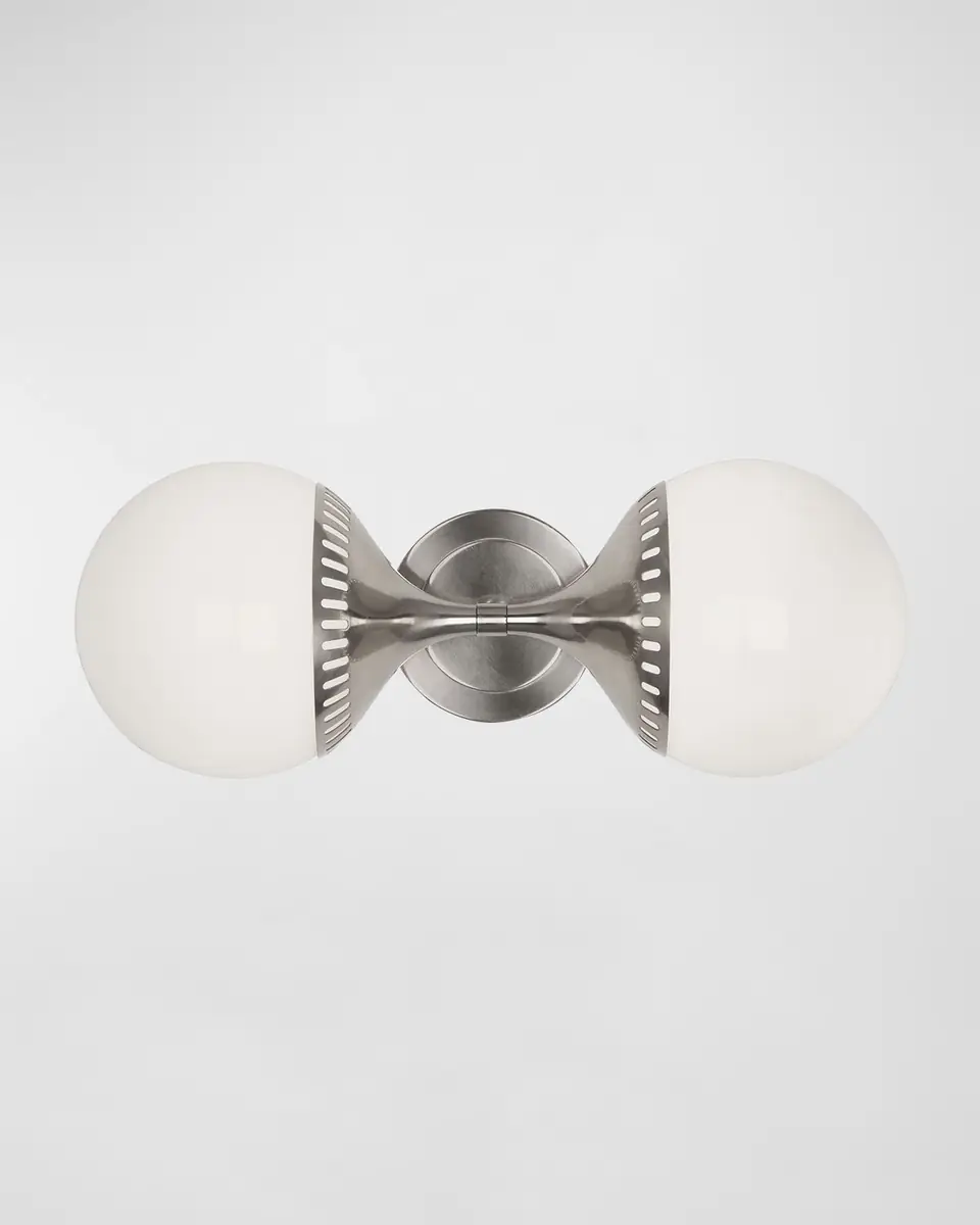 Jonathan Adler Rio 2-Light End-on-End Sconce, 19" | Thumbnail 2 Jonathan Adler Rio 2-Light End-on-End Sconce, 19" | Thumbnail 2