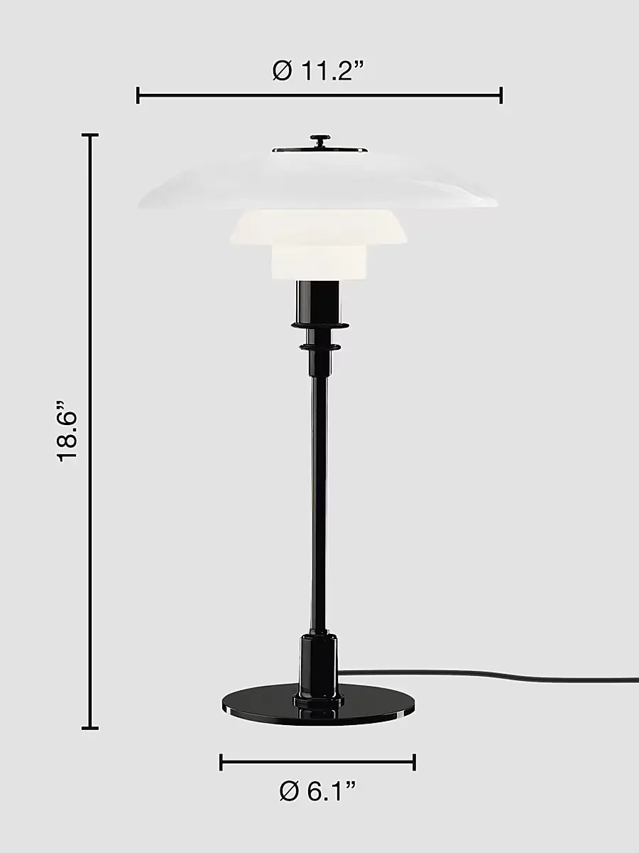 Louis Poulsen PH 3/2 Brass & Acrylic Table Lamp | Thumbnail 4 Louis Poulsen PH 3/2 Brass & Acrylic Table Lamp | Thumbnail 4