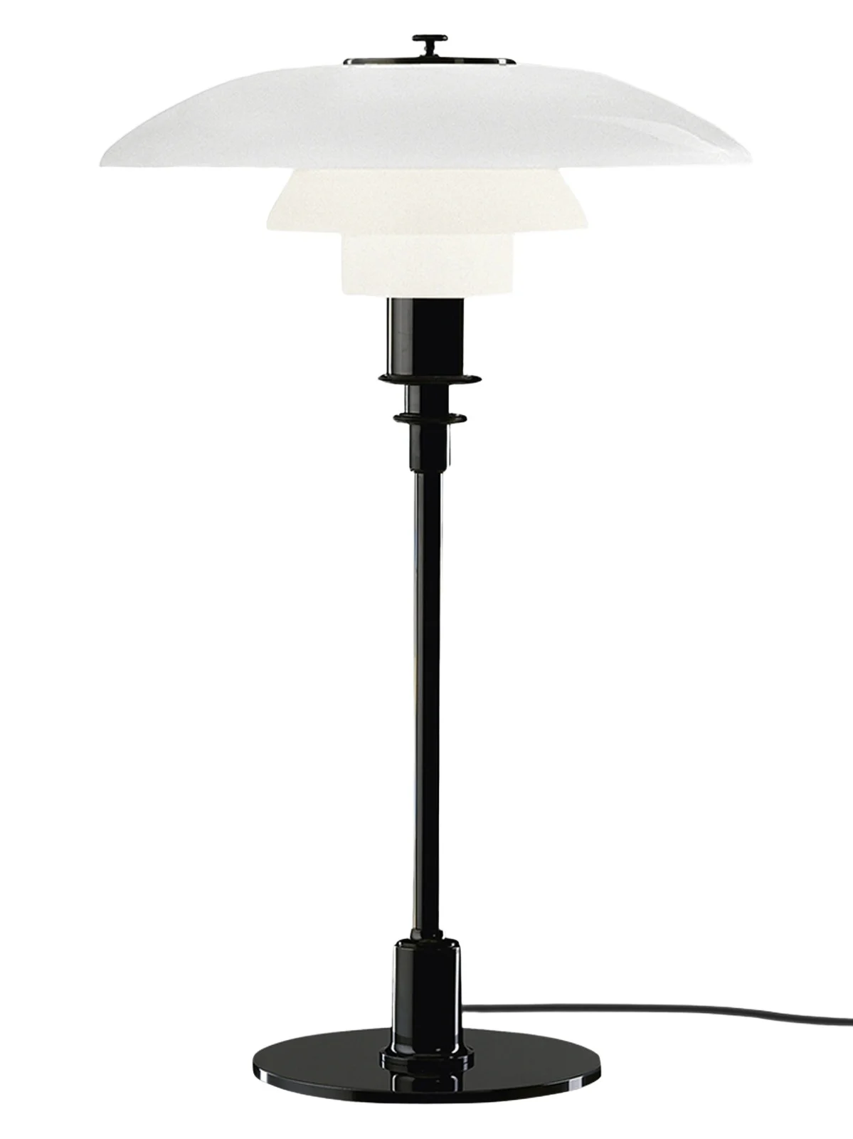 Louis Poulsen PH 3/2 Brass & Acrylic Table Lamp