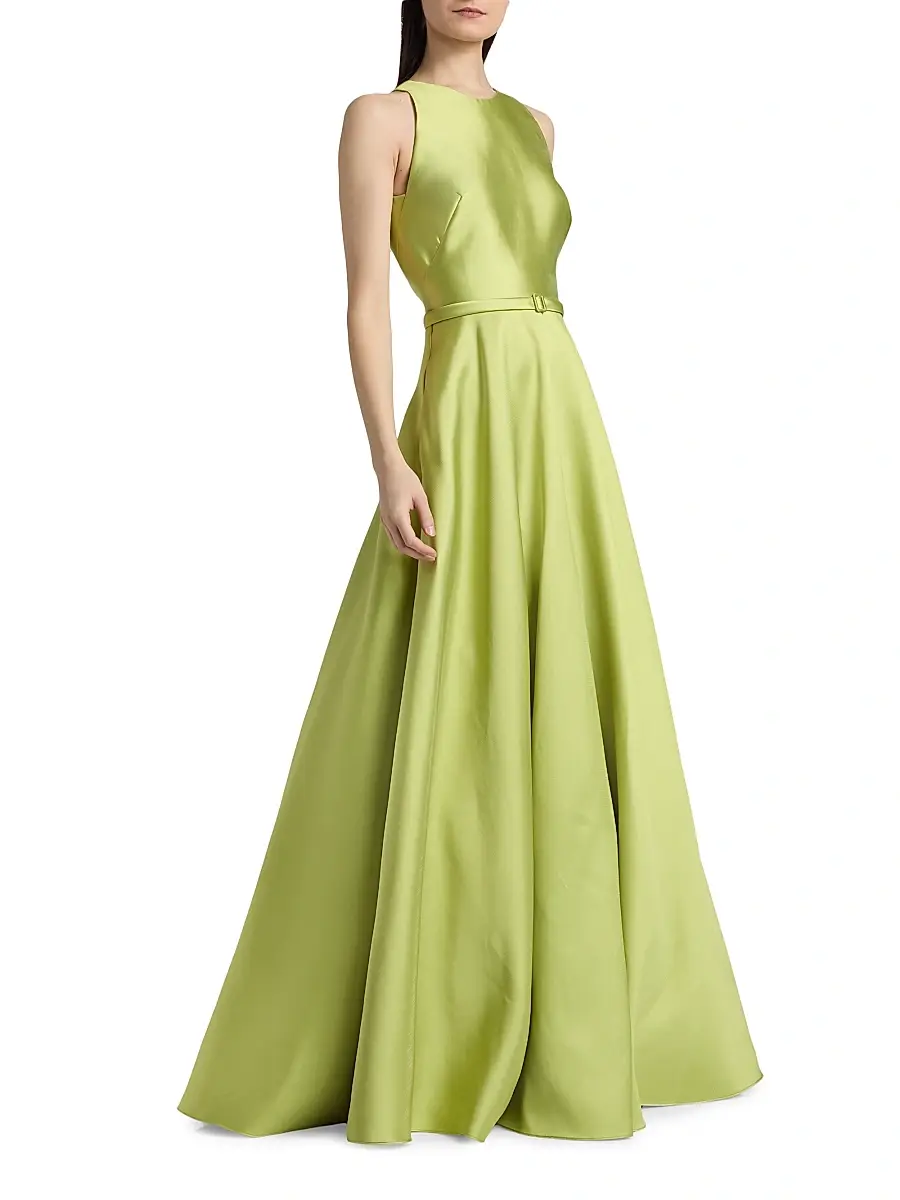THEIA Women's Minta Mikado Gown | Thumbnail 4 THEIA Women's Minta Mikado Gown | Thumbnail 4