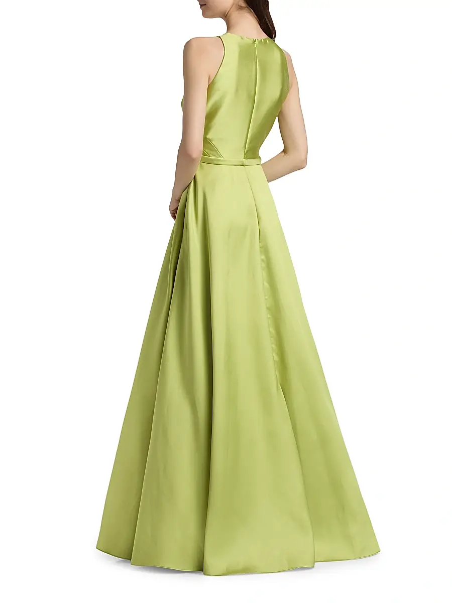 THEIA Women's Minta Mikado Gown | Thumbnail 5 THEIA Women's Minta Mikado Gown | Thumbnail 5