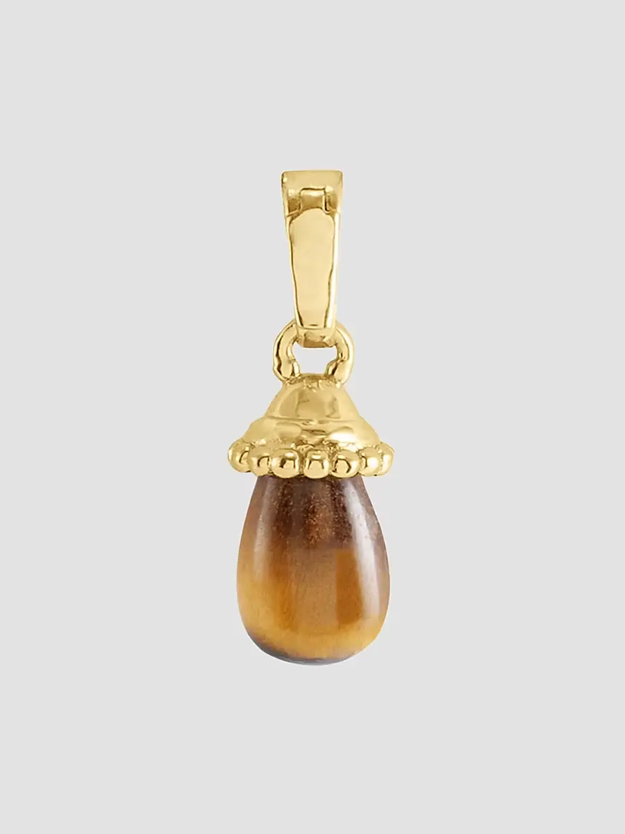 Anabel Aram Women's Forza 18K-Gold-Plated & Gemstone Charm - Gold | Thumbnail 2 Anabel Aram Women's Forza 18K-Gold-Plated & Gemstone Charm - Gold | Thumbnail 2