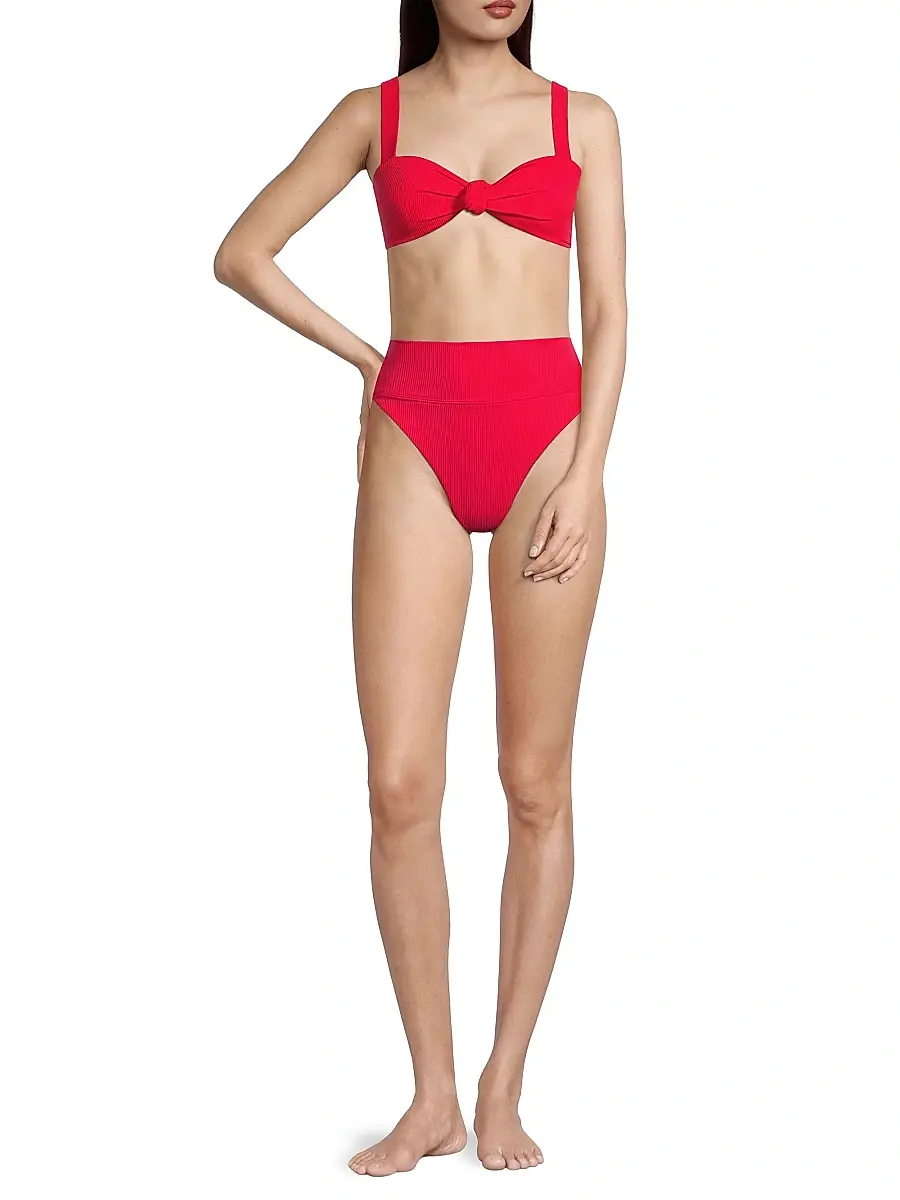 BEACH RIOT Women's Sophia Ribbed Bikini Top | Thumbnail 2 BEACH RIOT Women's Sophia Ribbed Bikini Top | Thumbnail 2