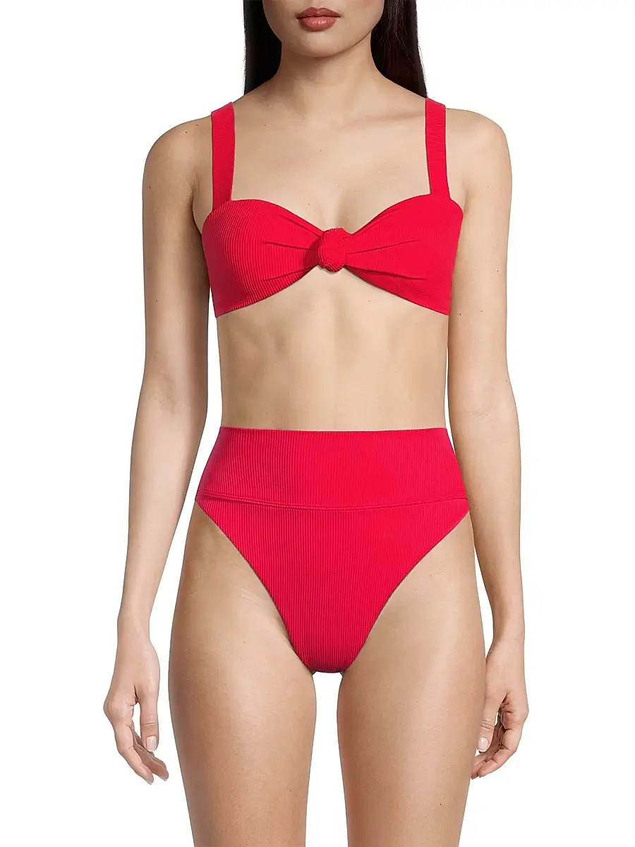 BEACH RIOT Women's Sophia Ribbed Bikini Top | Thumbnail 3 BEACH RIOT Women's Sophia Ribbed Bikini Top | Thumbnail 3