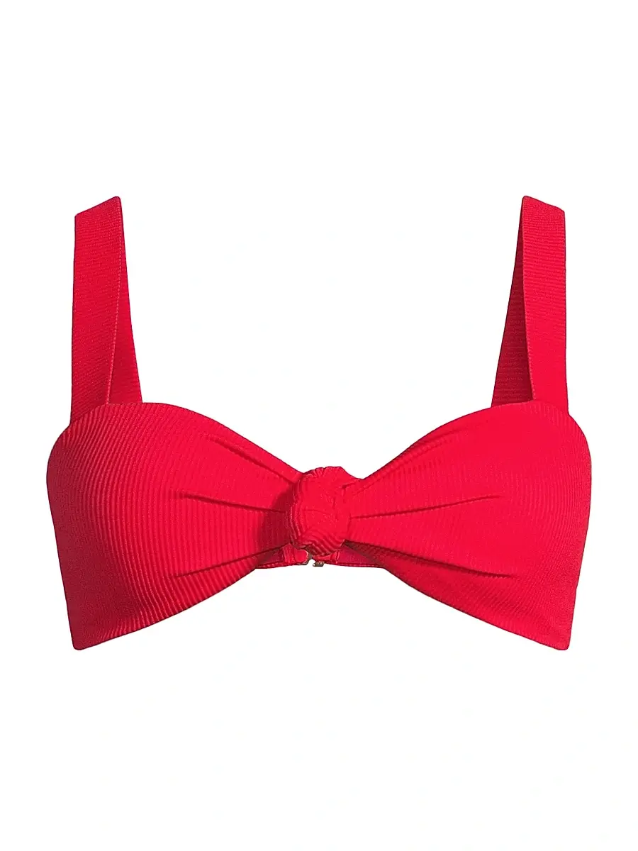 Women's Sophia Ribbed Bikini Top Women's Sophia Ribbed Bikini Top