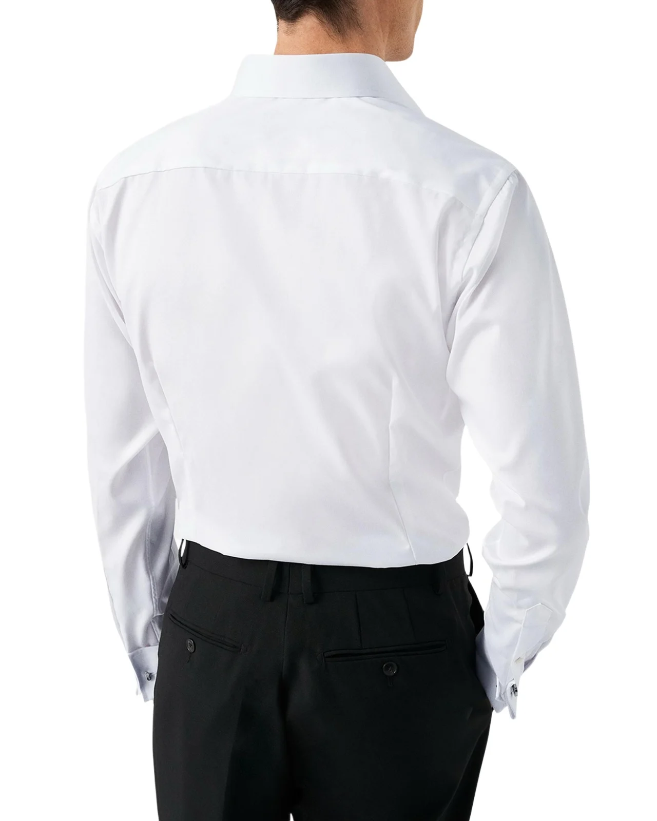 Men's Slim-Fit French-Cuff Twill Dress Shirt Men's Slim-Fit French-Cuff Twill Dress Shirt