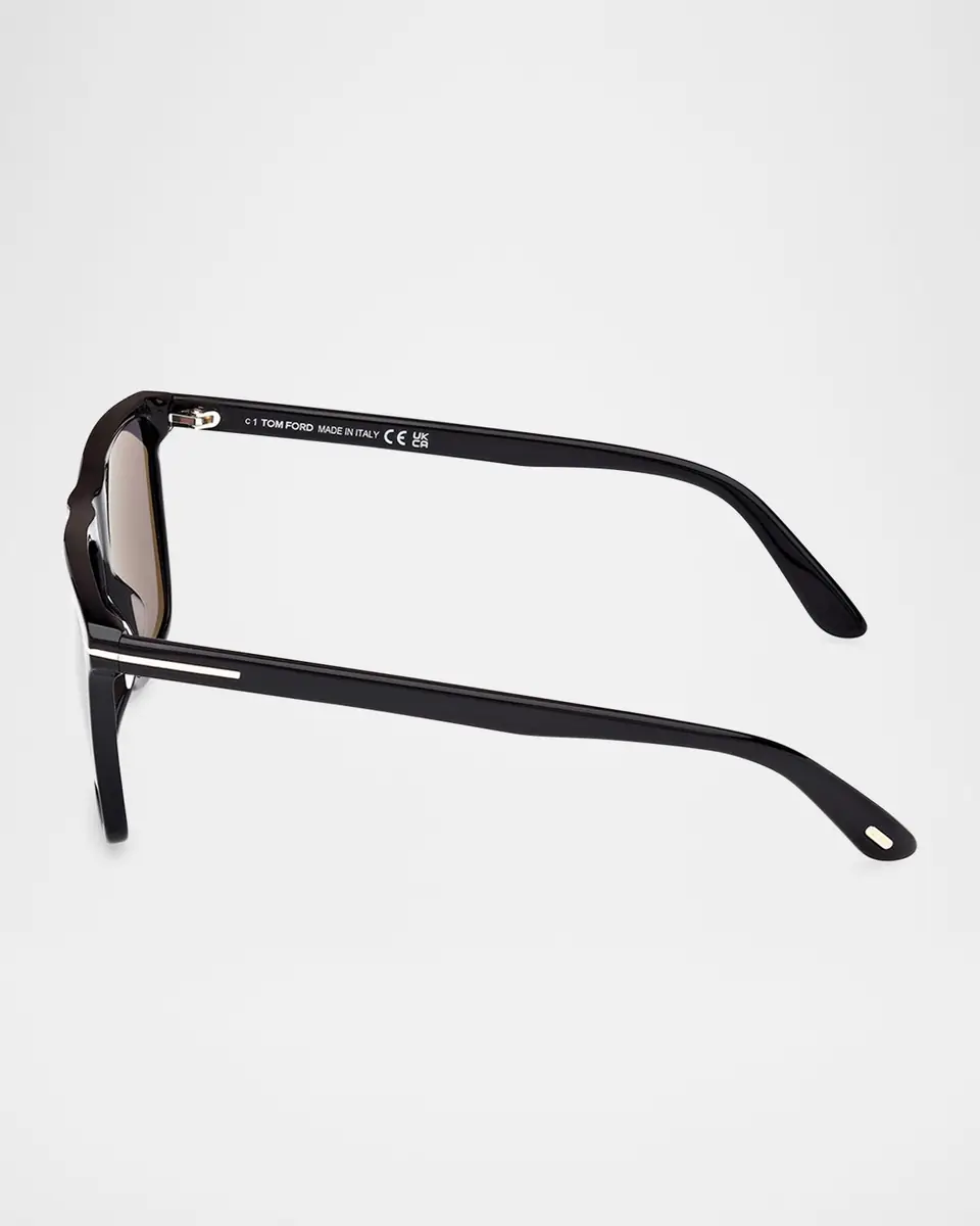 Tom Ford Men's Fletcher Acetate Square Sunglasses | Thumbnail 3 Tom Ford Men's Fletcher Acetate Square Sunglasses | Thumbnail 3
