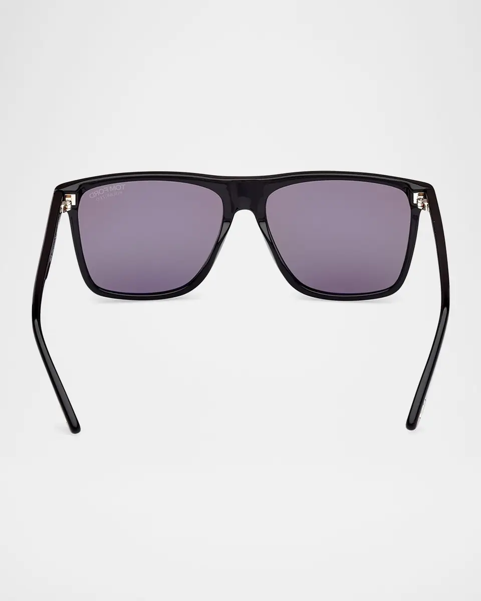 Tom Ford Men's Fletcher Acetate Square Sunglasses | Thumbnail 4 Tom Ford Men's Fletcher Acetate Square Sunglasses | Thumbnail 4