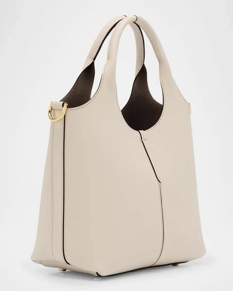 Tod's Mini Leather Tote Shopping Bag | Thumbnail 2 Tod's Mini Leather Tote Shopping Bag | Thumbnail 2