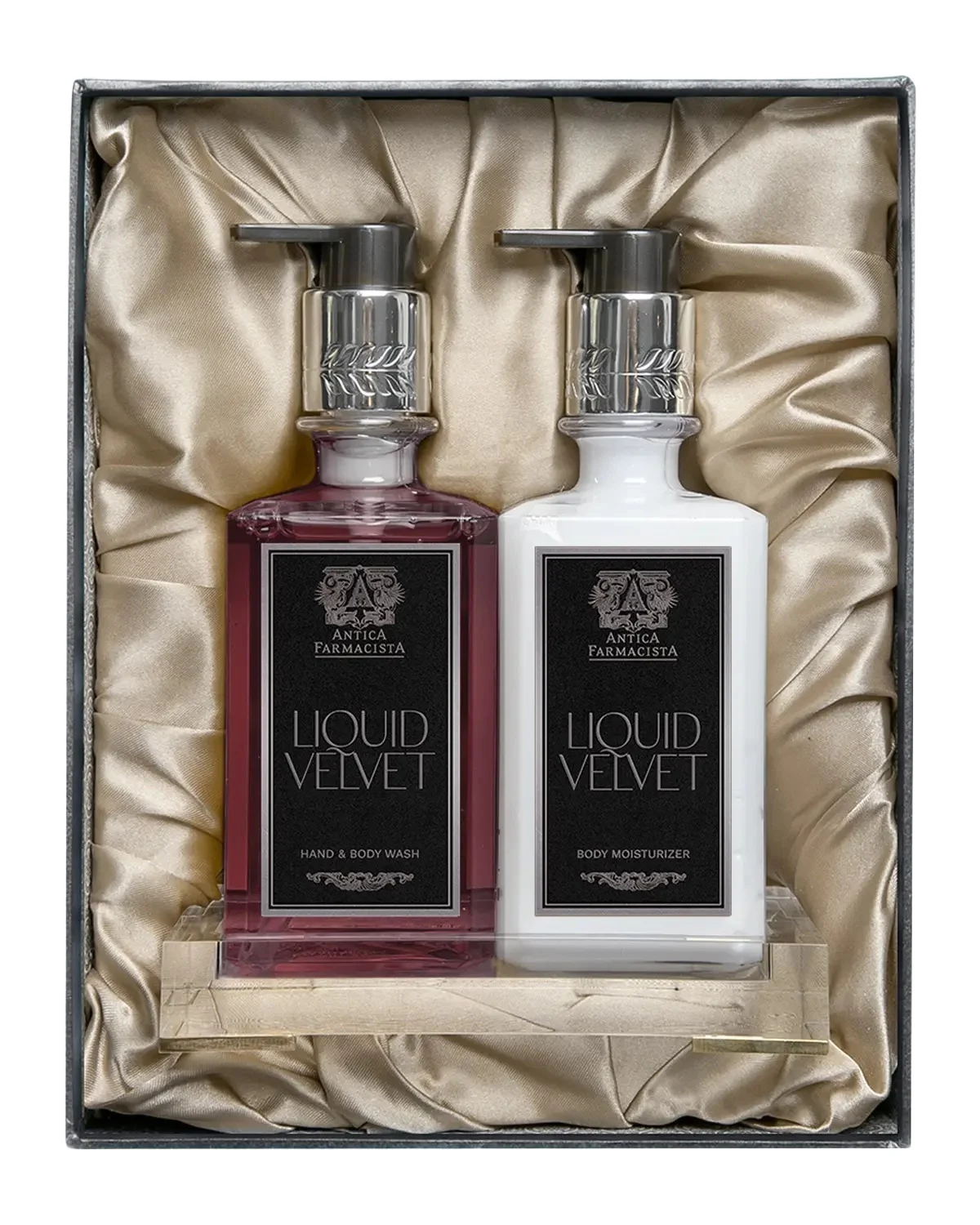 Antica Farmacista Liquid Velvet Lucite Bath & Body Gift Box, 2 x 10 oz.