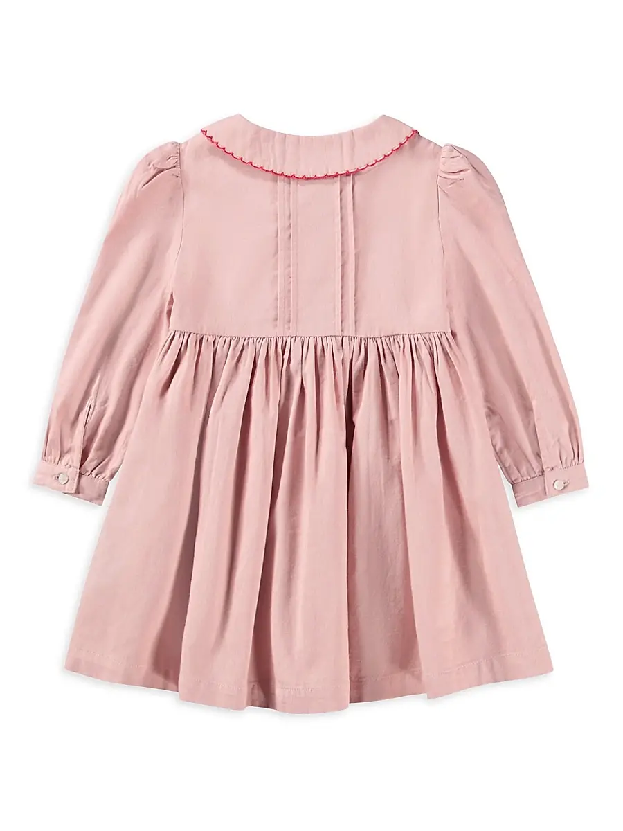 MOLO Girl's Baby Girl's & Little Girl's Charlette Pintucked Dress | Thumbnail 2 MOLO Girl's Baby Girl's & Little Girl's Charlette Pintucked Dress | Thumbnail 2