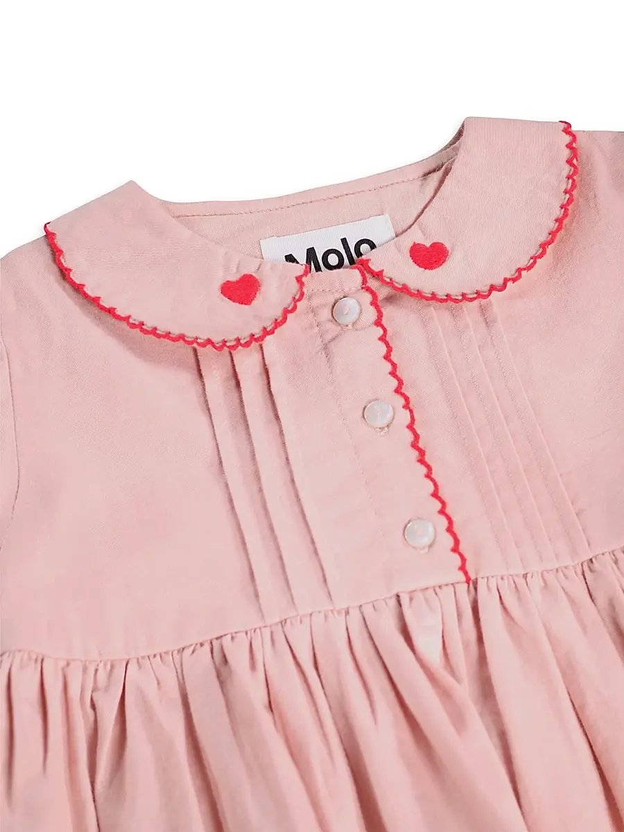 MOLO Girl's Baby Girl's & Little Girl's Charlette Pintucked Dress | Thumbnail 5 MOLO Girl's Baby Girl's & Little Girl's Charlette Pintucked Dress | Thumbnail 5