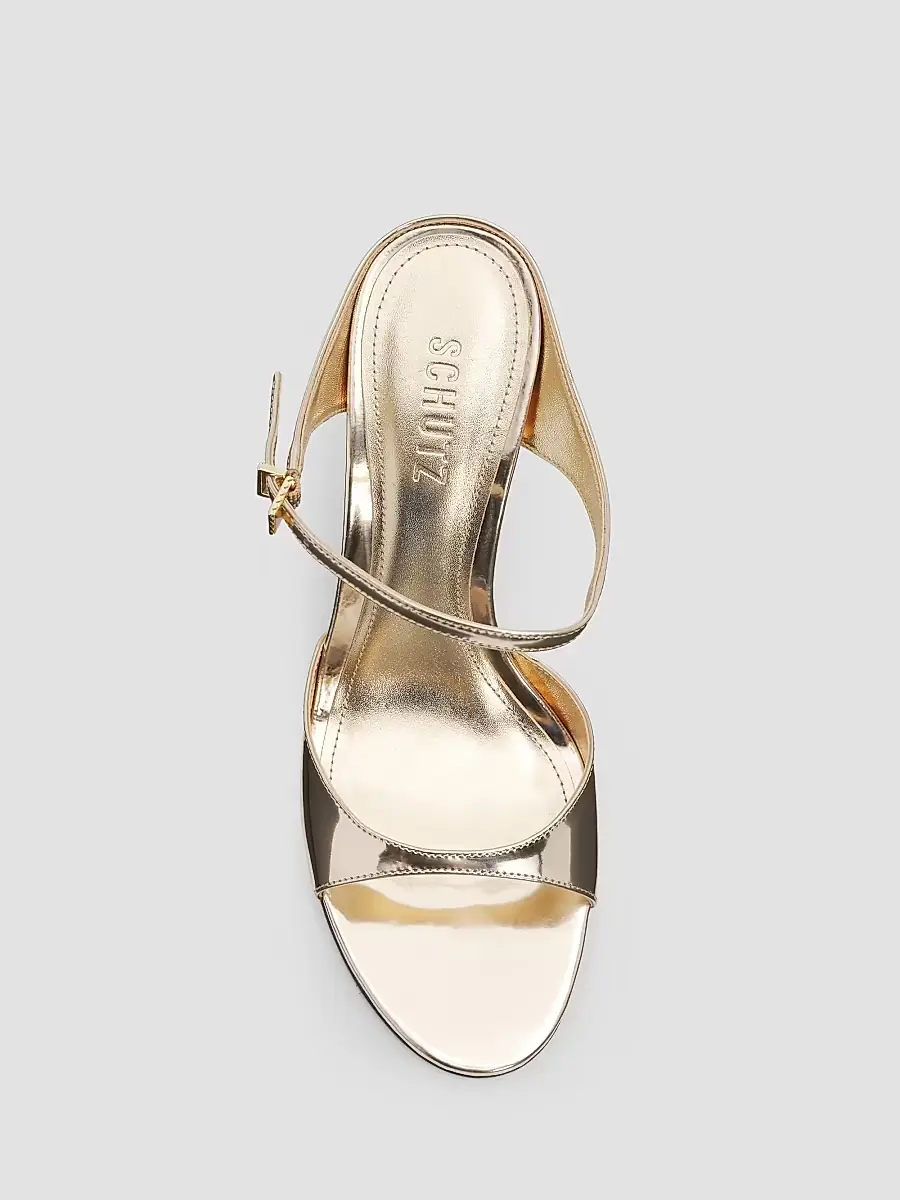 Schutz Women's Lyra 100MM Patent Leather Slip-On Sandals | Thumbnail 3 Schutz Women's Lyra 100MM Patent Leather Slip-On Sandals | Thumbnail 3