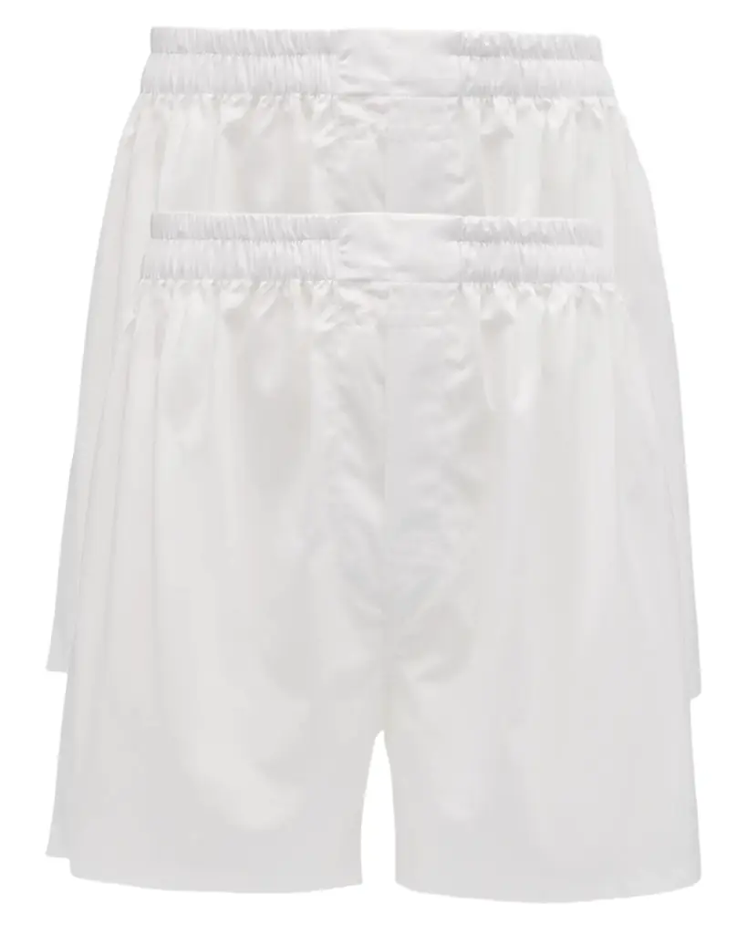 Neiman Marcus Men's 2-Pack Cotton Boxers | Image 1 Neiman Marcus Men's 2-Pack Cotton Boxers | Image 1