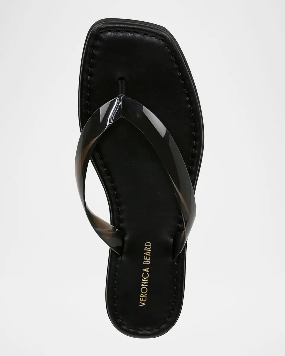 Veronica Beard Jelly Thong Sandals | Thumbnail 4