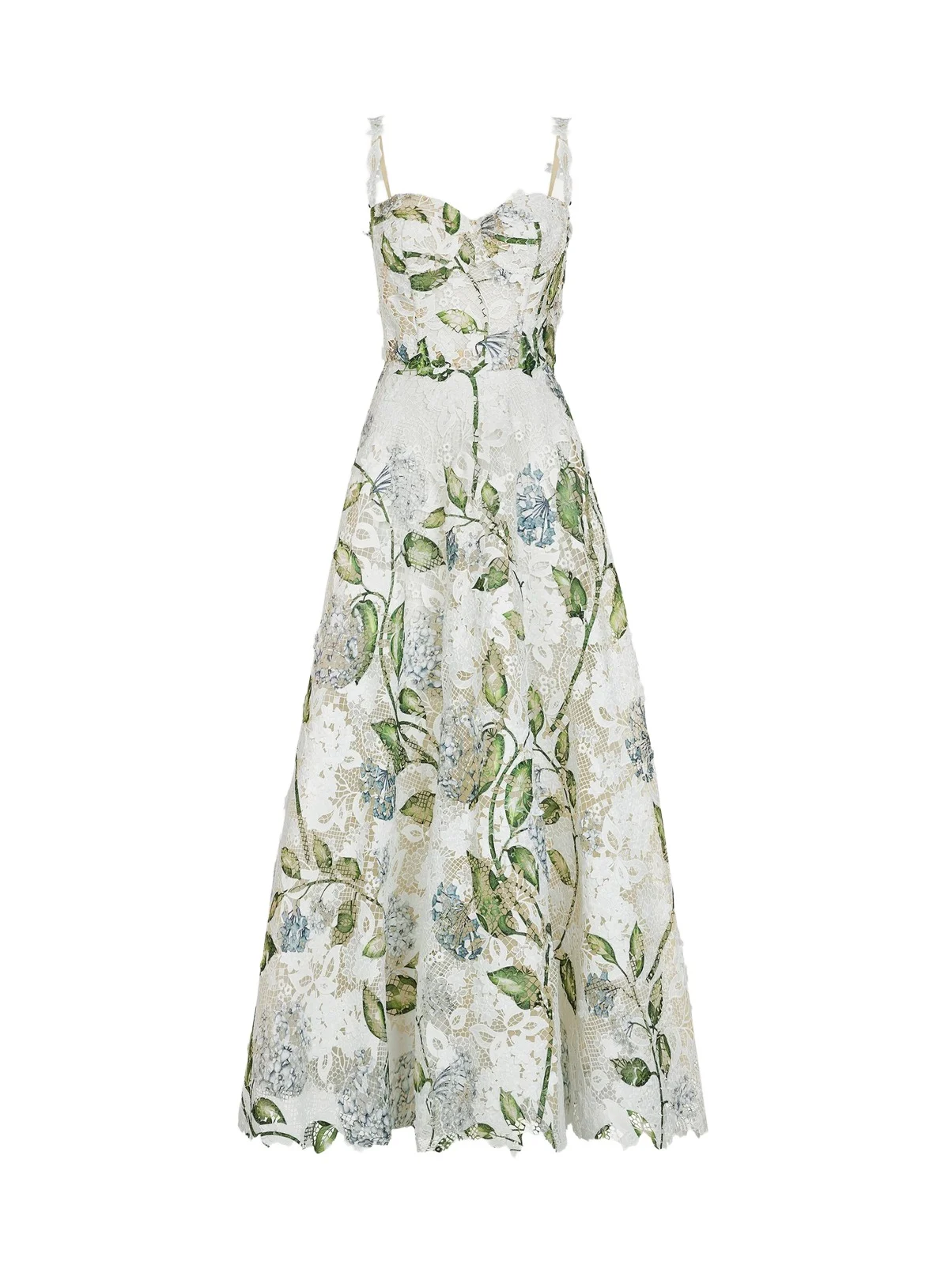 Porcelain Flower Guipure Cocktail Dress Porcelain Flower Guipure Cocktail Dress