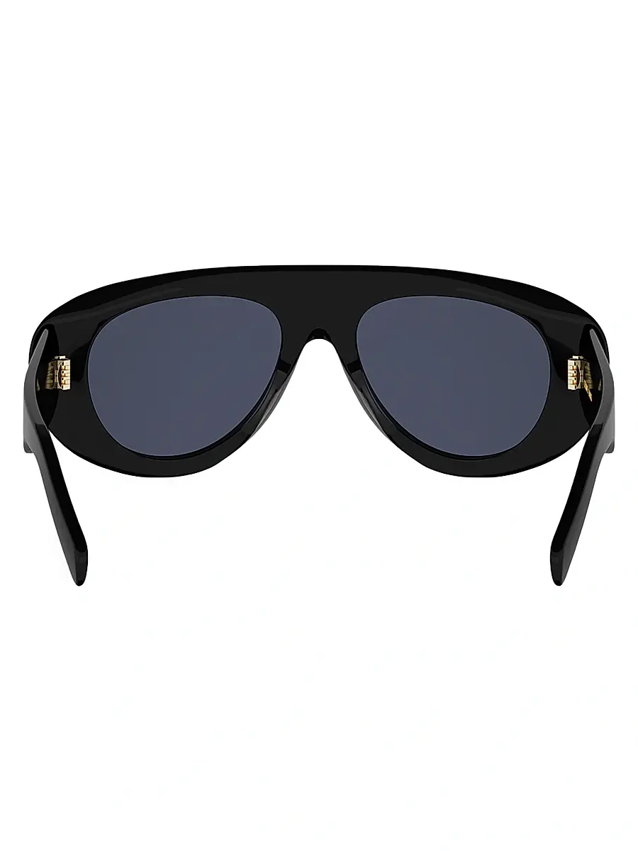 Celine Women's Triomphe Stamp 57MM Pilot Sunglasses | Thumbnail 5 Celine Women's Triomphe Stamp 57MM Pilot Sunglasses | Thumbnail 5