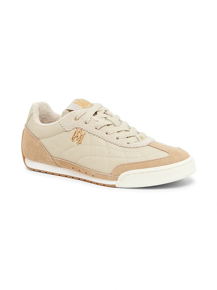 AMIRI Women's Coastline Leather & Suede Low-Top Sneakers | Thumbnail 2 AMIRI Women's Coastline Leather & Suede Low-Top Sneakers | Thumbnail 2