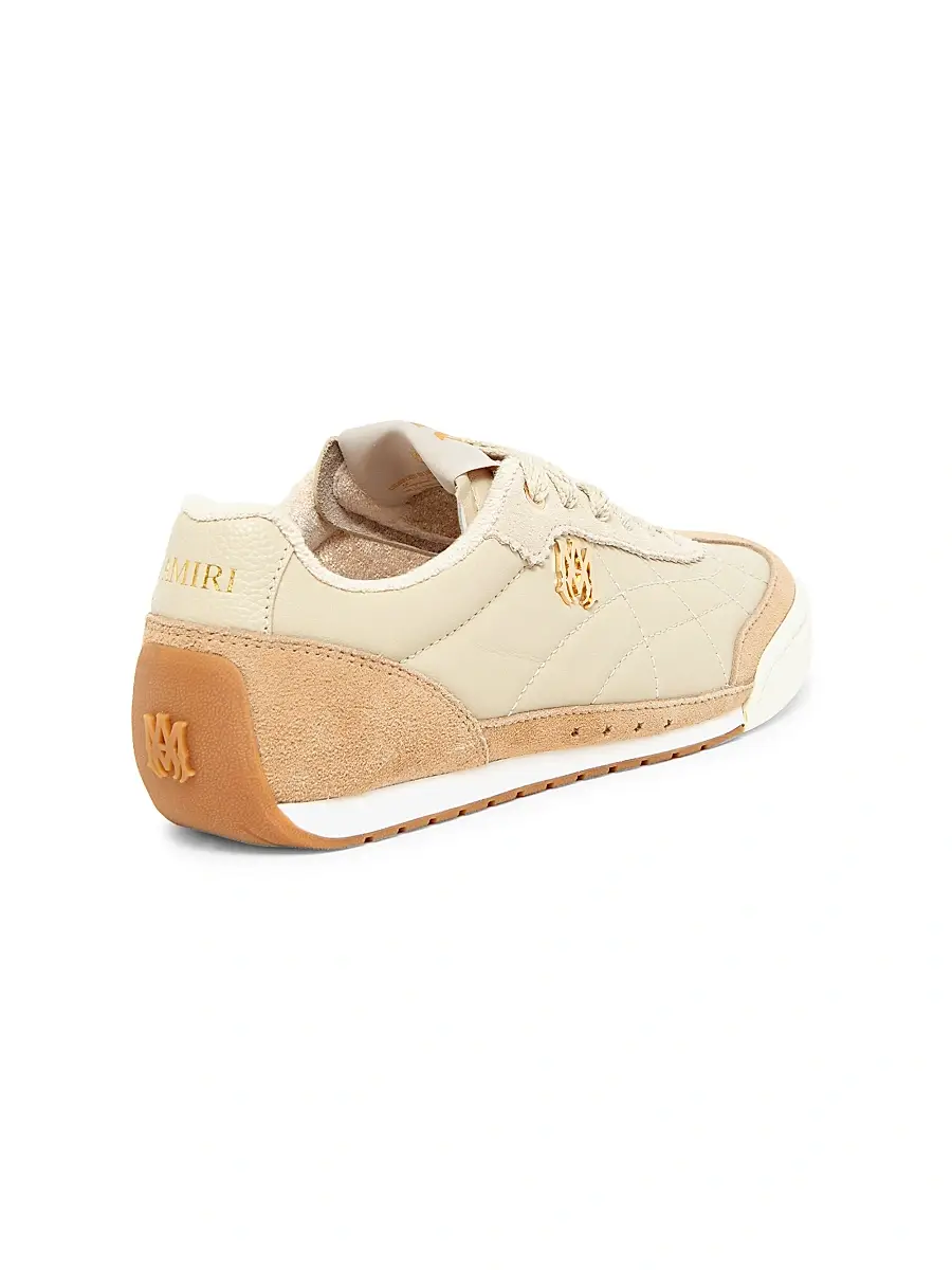 AMIRI Women's Coastline Leather & Suede Low-Top Sneakers | Thumbnail 3 AMIRI Women's Coastline Leather & Suede Low-Top Sneakers | Thumbnail 3