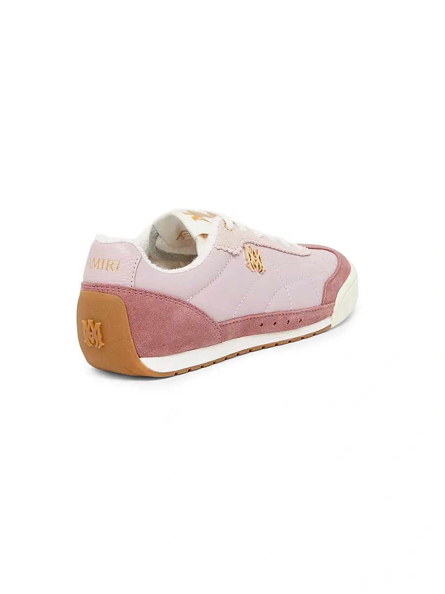 AMIRI Women's Coastline Leather & Suede Low-Top Sneakers | Thumbnail 3