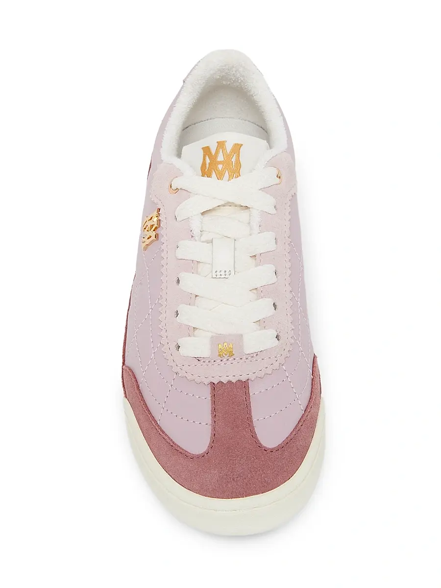 AMIRI Women's Coastline Leather & Suede Low-Top Sneakers | Thumbnail 4