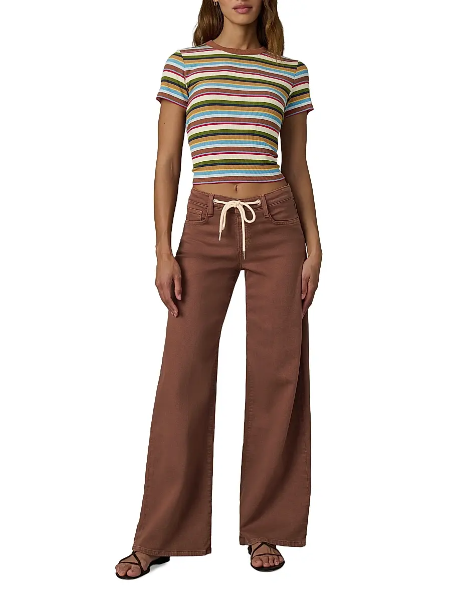 Joe's Jeans Women's The Baby Striped T-Shirt | Thumbnail 2 Joe's Jeans Women's The Baby Striped T-Shirt | Thumbnail 2