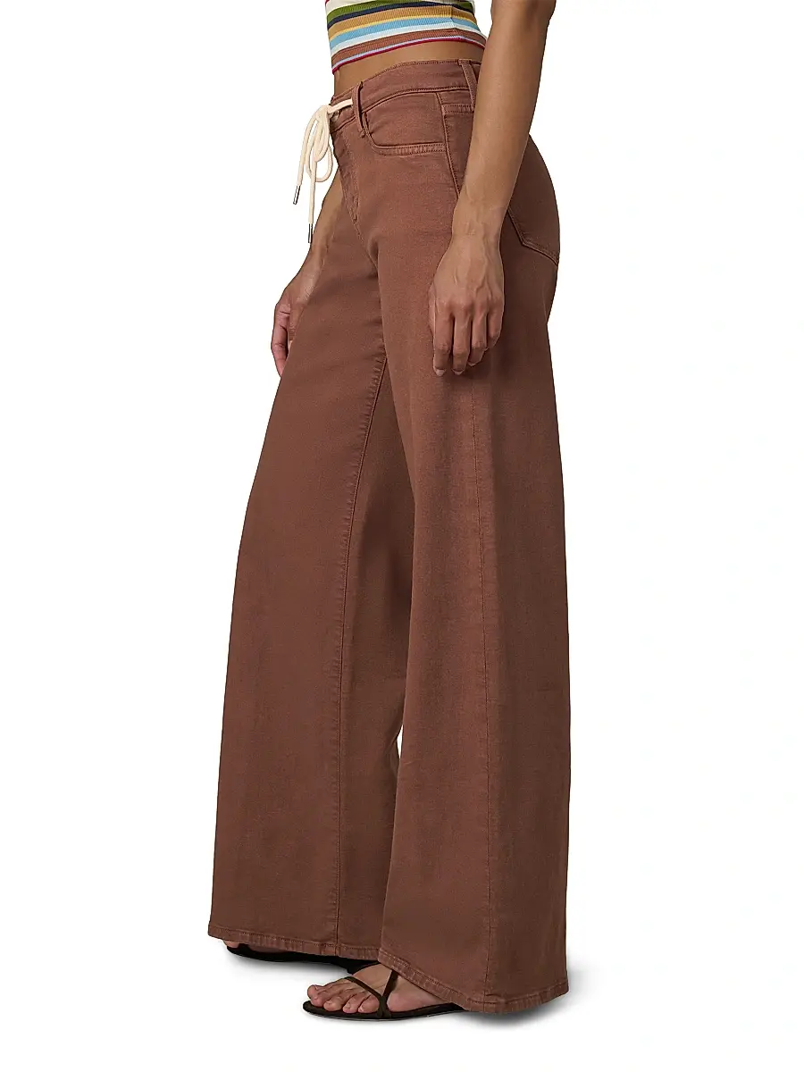 Joe's Jeans Women's Lou Lou Drawstring Wide-Leg Jeans | Thumbnail 4