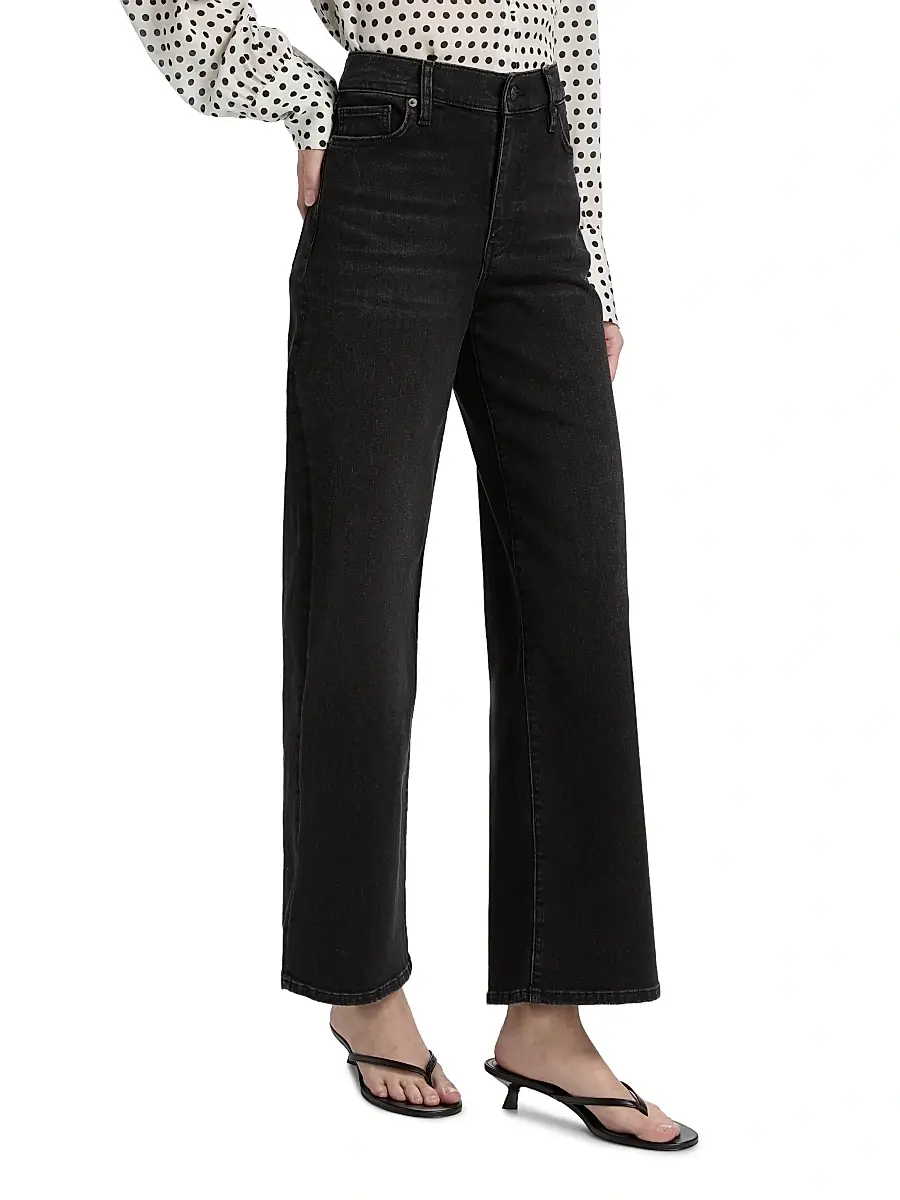 Frame Women's Le Slim Palazzo Ankle Jeans | Thumbnail 4 Frame Women's Le Slim Palazzo Ankle Jeans | Thumbnail 4