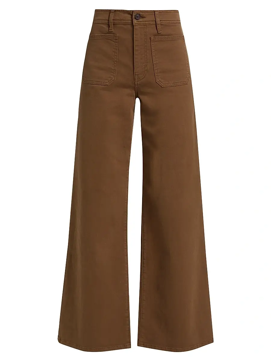 FRAME Women's Le Slim Palazzo Harbor Pocket Jeans - Ledger | Image 1 FRAME Women's Le Slim Palazzo Harbor Pocket Jeans - Ledger | Image 1