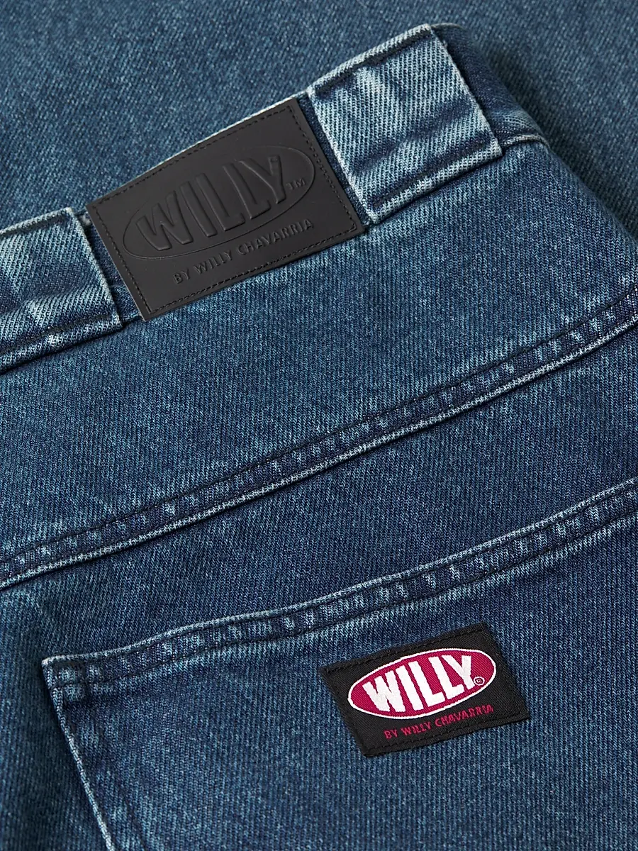 Willy Chavarria Men's Bad Boy Barrel Jeans | Thumbnail 6 Willy Chavarria Men's Bad Boy Barrel Jeans | Thumbnail 6