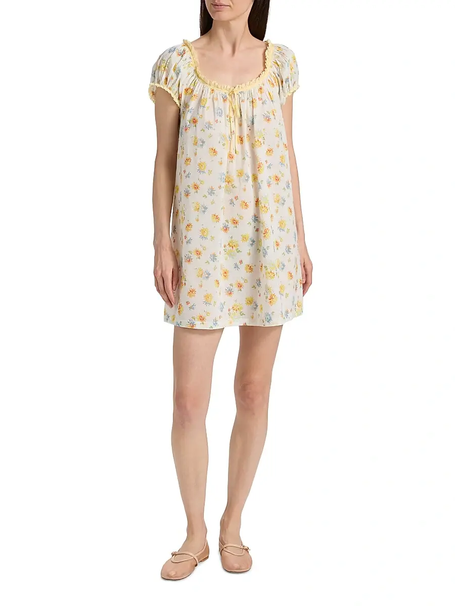 DÔEN Women's Julia Cotton Minidress | Thumbnail 2 DÔEN Women's Julia Cotton Minidress | Thumbnail 2