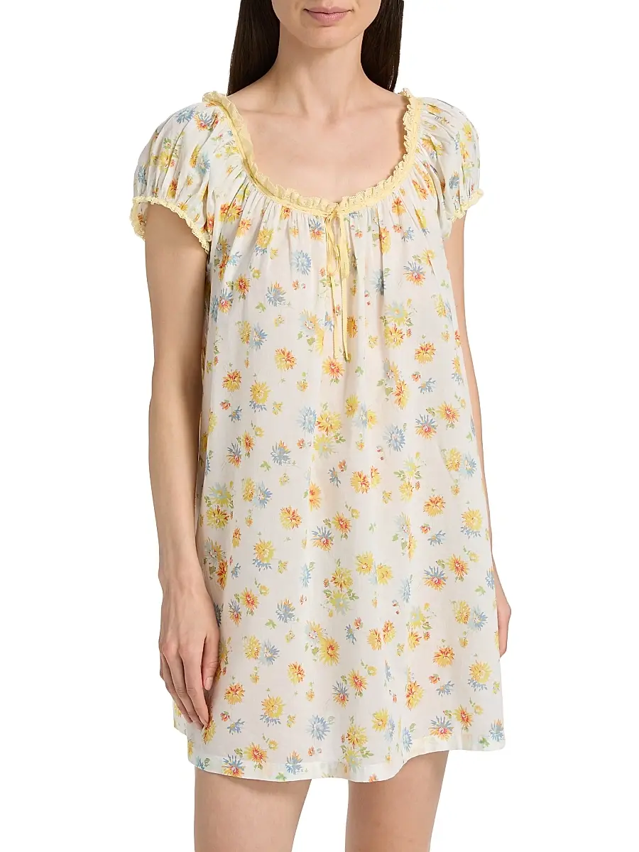 DÔEN Women's Julia Cotton Minidress | Thumbnail 3 DÔEN Women's Julia Cotton Minidress | Thumbnail 3