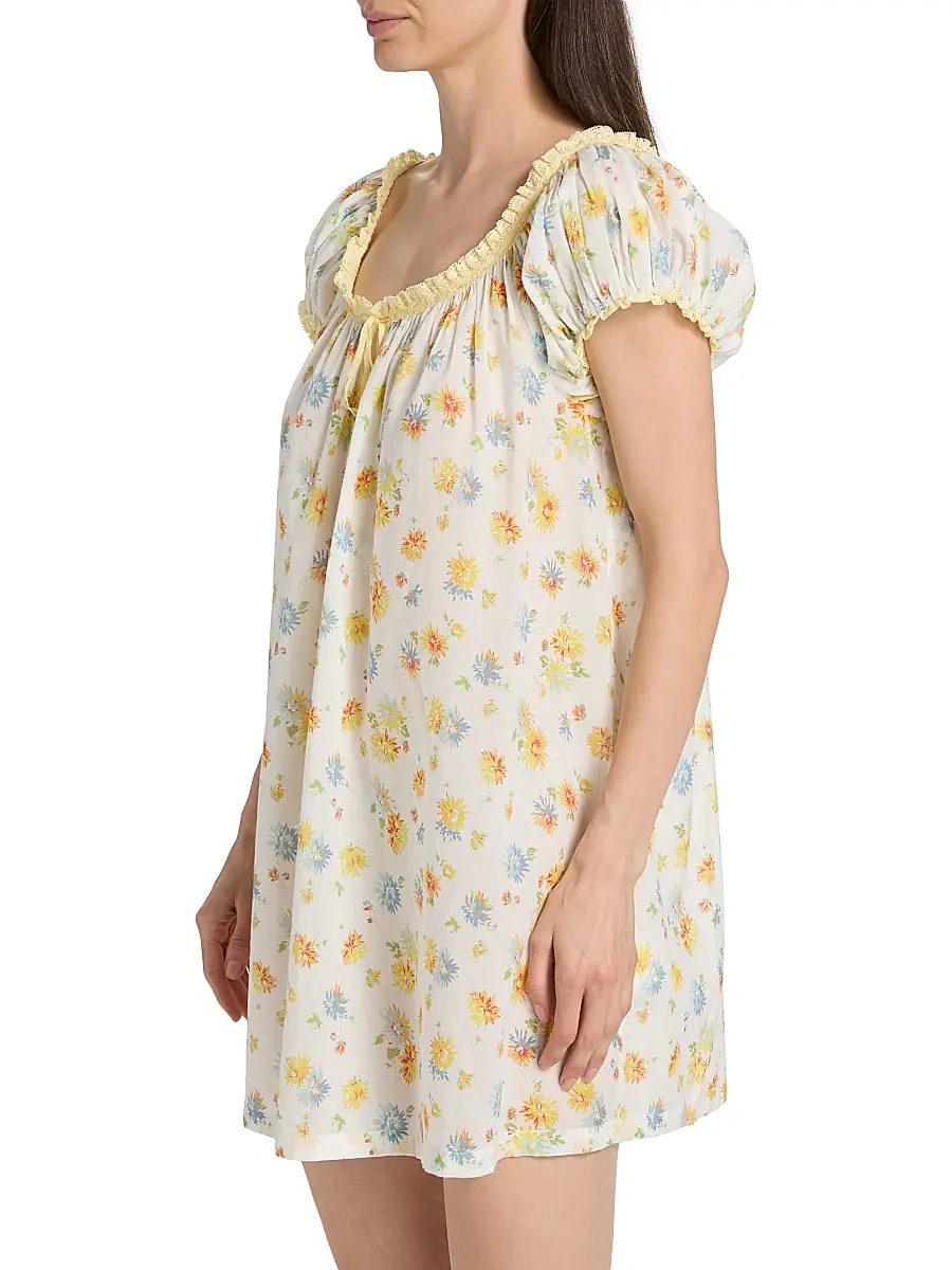 DÔEN Women's Julia Cotton Minidress | Thumbnail 4 DÔEN Women's Julia Cotton Minidress | Thumbnail 4