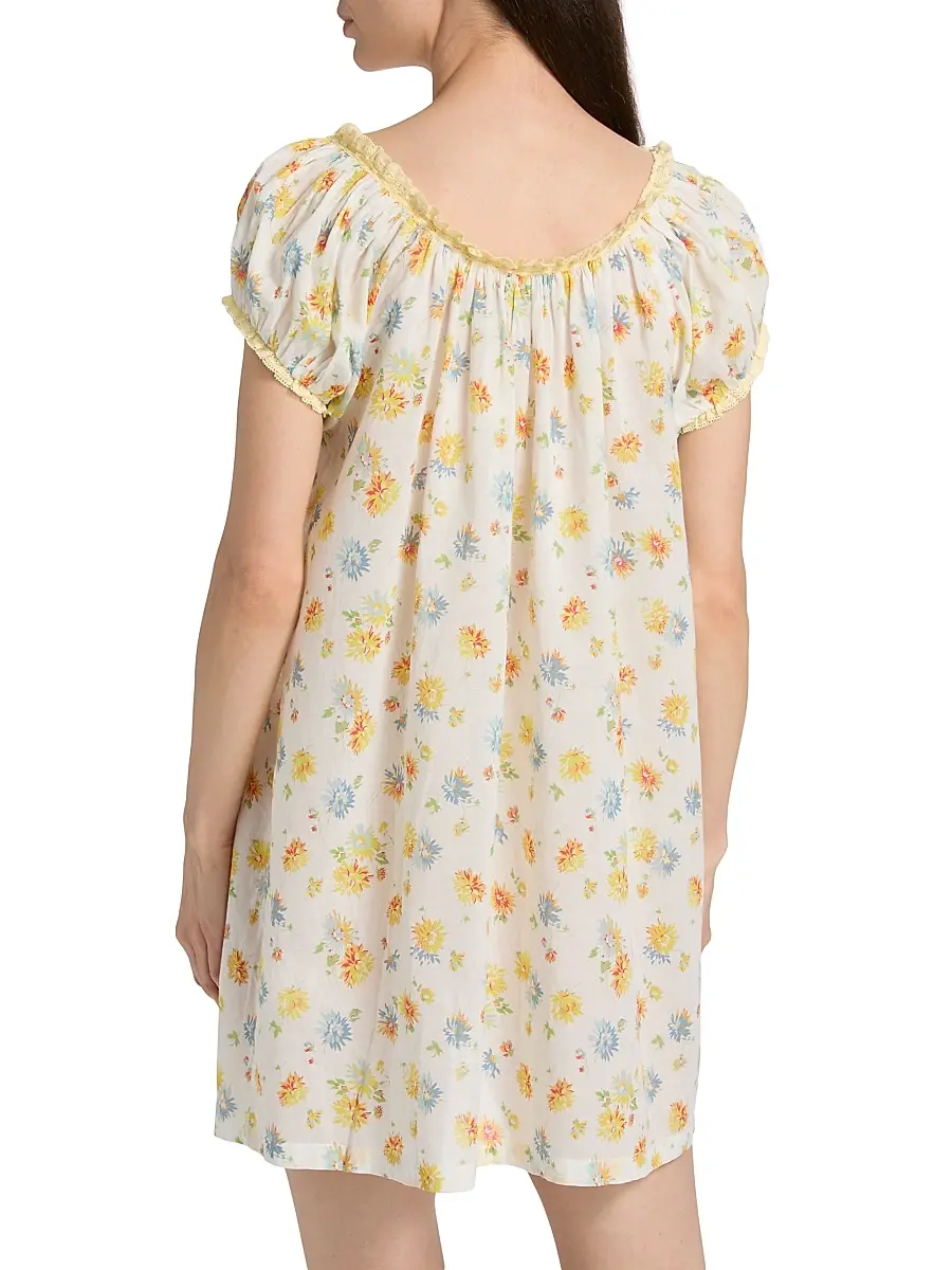 DÔEN Women's Julia Cotton Minidress | Thumbnail 5 DÔEN Women's Julia Cotton Minidress | Thumbnail 5