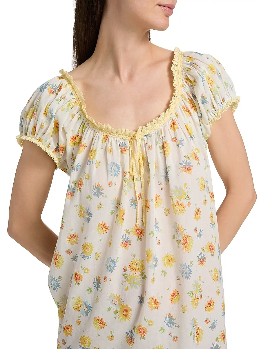 DÔEN Women's Julia Cotton Minidress | Thumbnail 6 DÔEN Women's Julia Cotton Minidress | Thumbnail 6