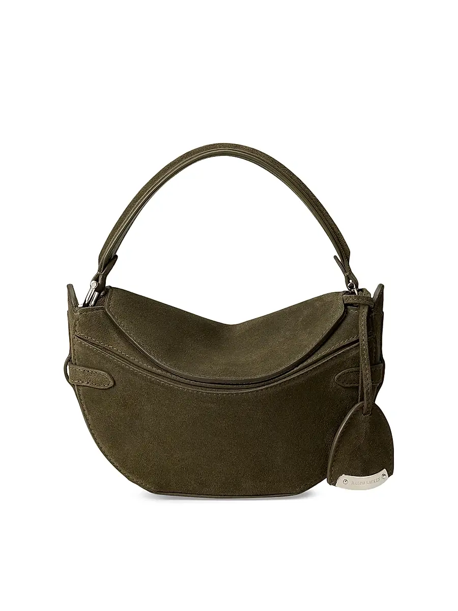 Ralph Lauren Collection Women's Mini Suede Crossbody Bag | Image 1 Ralph Lauren Collection Women's Mini Suede Crossbody Bag | Image 1