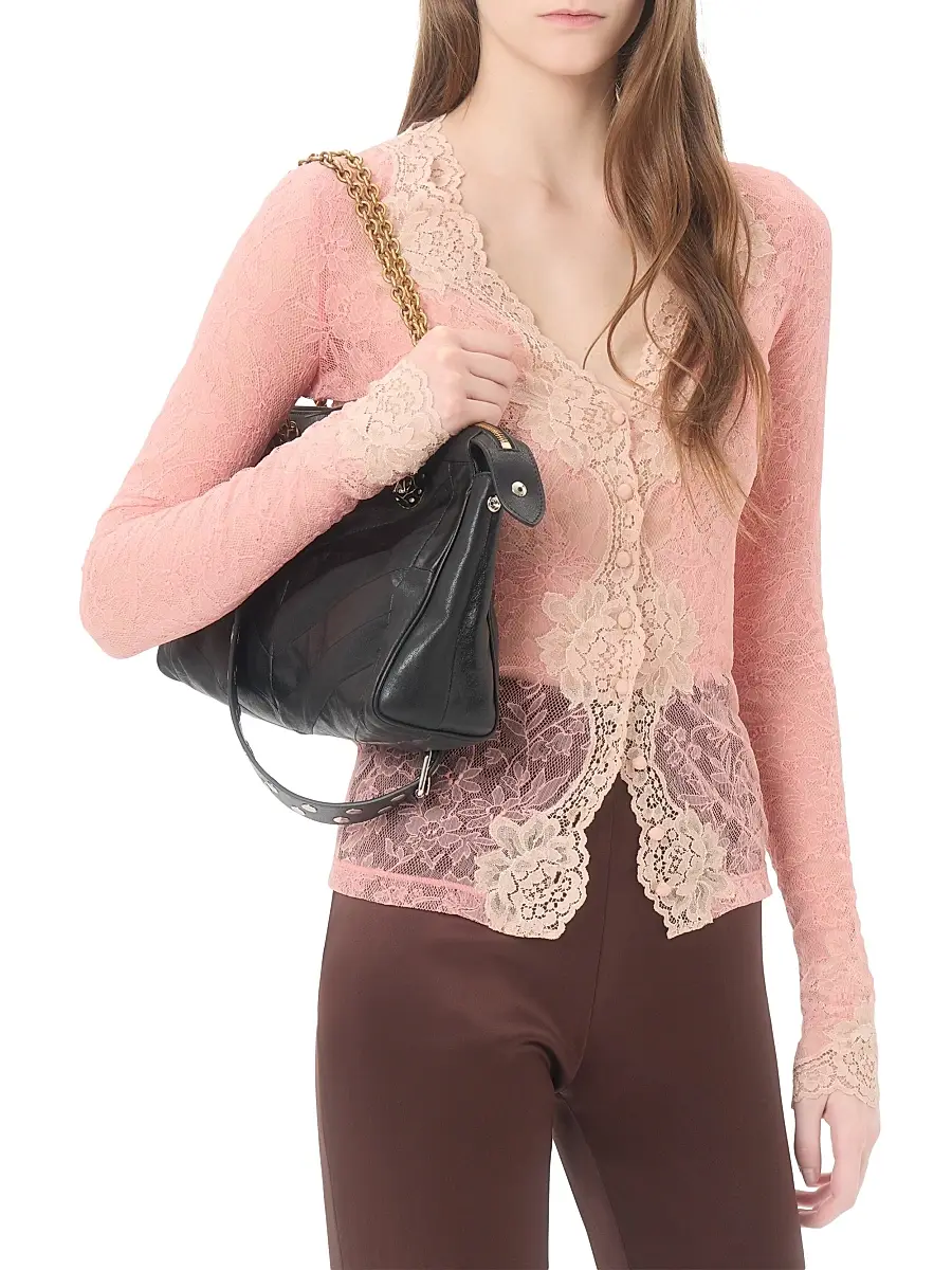 Valentino Women's Stretch Lace Cardigan | Thumbnail 2 Valentino Women's Stretch Lace Cardigan | Thumbnail 2