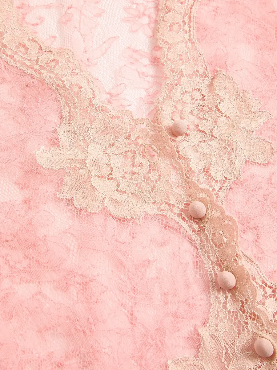 Valentino Women's Stretch Lace Cardigan | Thumbnail 7 Valentino Women's Stretch Lace Cardigan | Thumbnail 7
