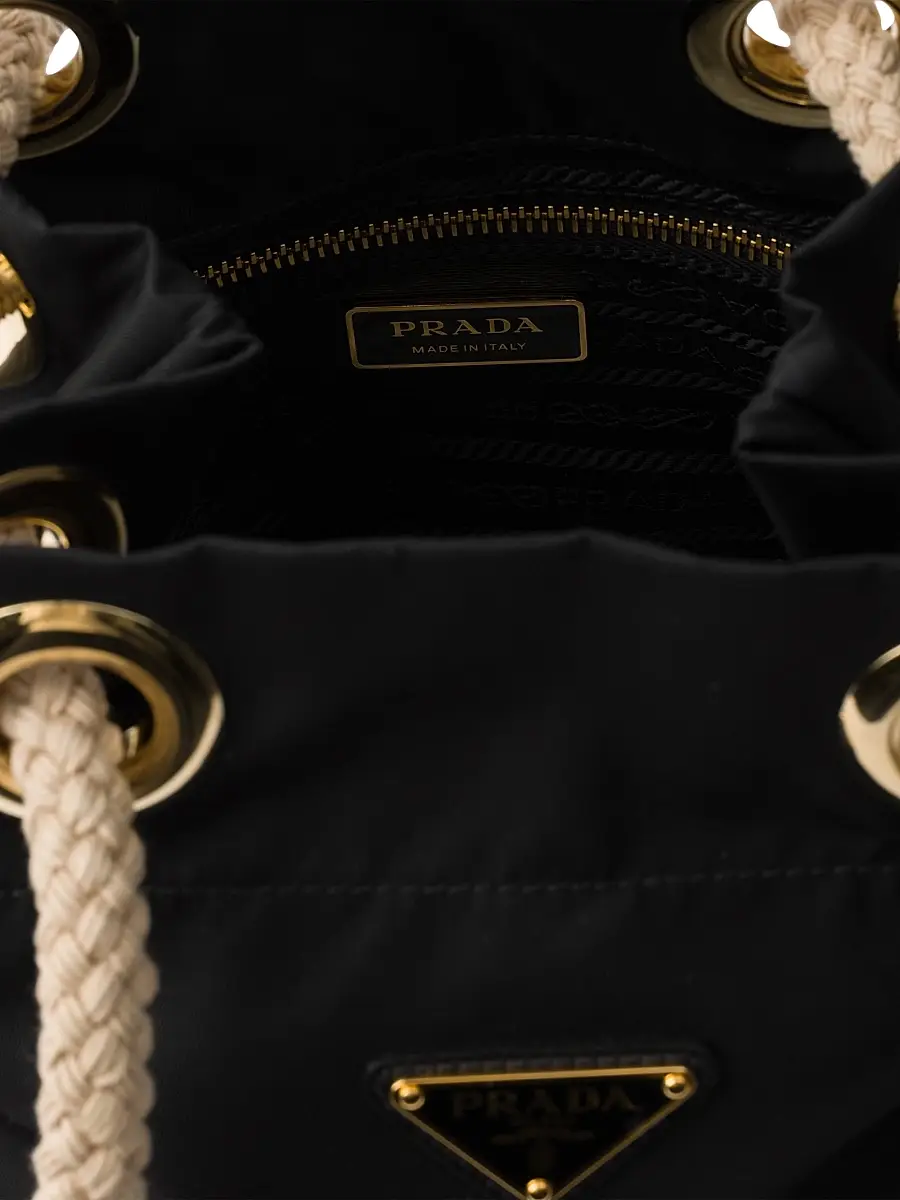 Prada Women's Mariner Re-Nylon Small Bucket Bag | Thumbnail 4 Prada Women's Mariner Re-Nylon Small Bucket Bag | Thumbnail 4