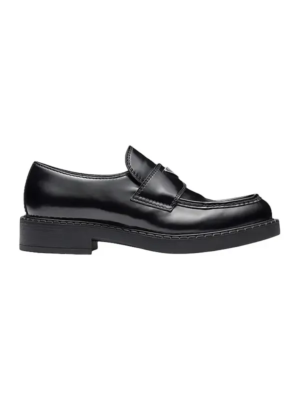 Men's Men's Brushed Leather Loafers