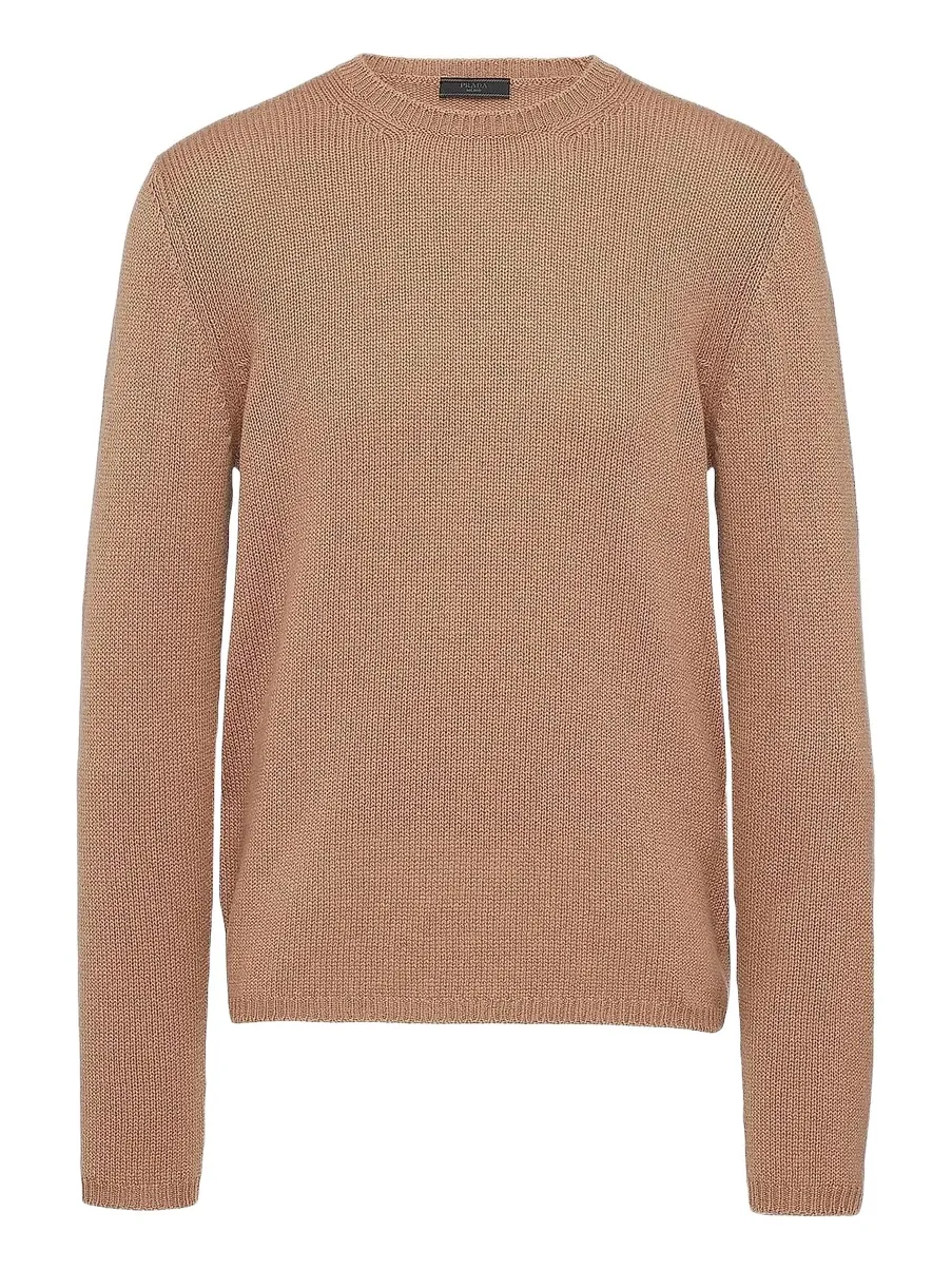 Prada Men's Cashmere Crew-neck Sweater