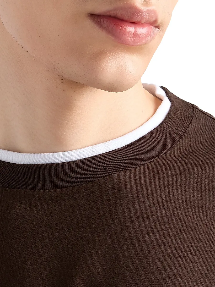 Prada Men's Cotton T-Shirt | Thumbnail 5 Prada Men's Cotton T-Shirt | Thumbnail 5