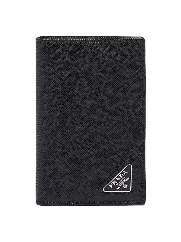 Men's Saffiano Leather Card Holder Men's Saffiano Leather Card Holder